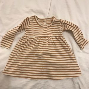 Quincy Mae honey stripe dress